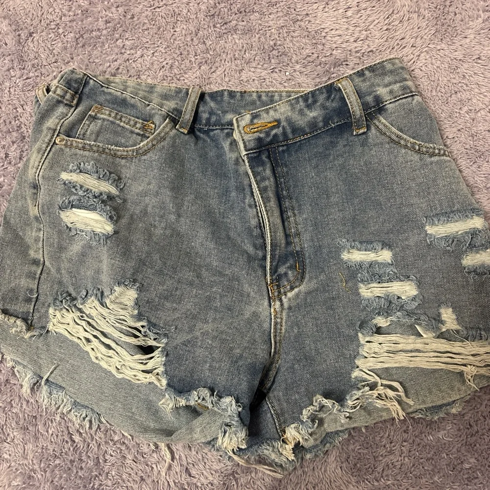 Cupshe Men's Light Blue Denim Jeans - Picture 3 of 3